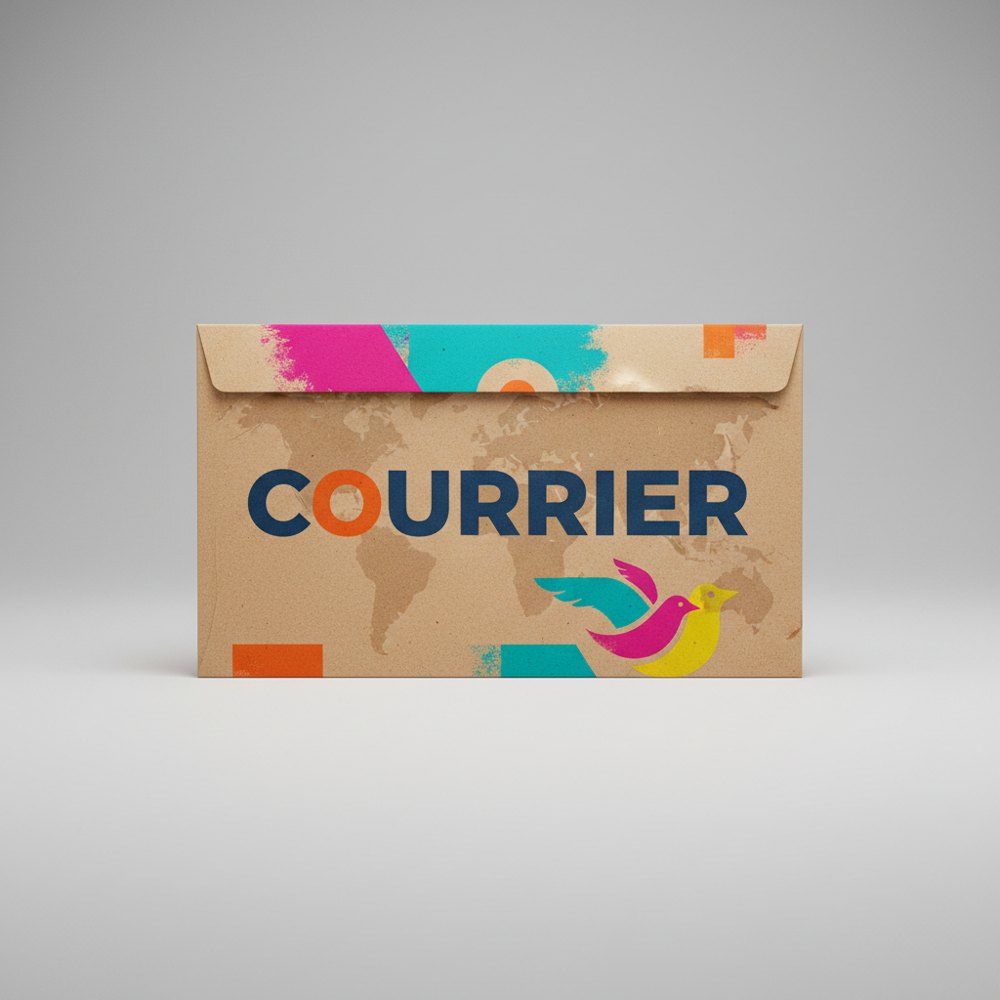 Enveloppe carton rigide